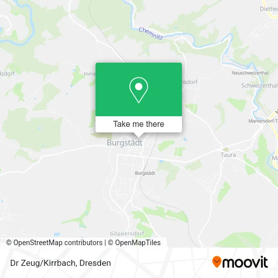 Карта Dr Zeug/Kirrbach