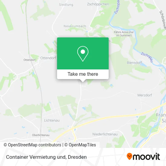 Карта Container Vermietung und
