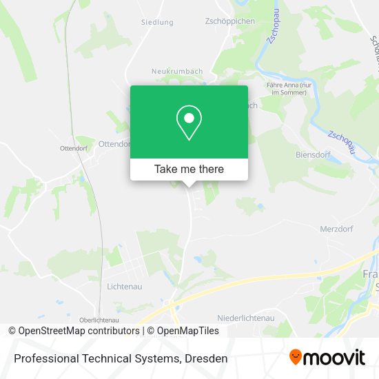 Карта Professional Technical Systems
