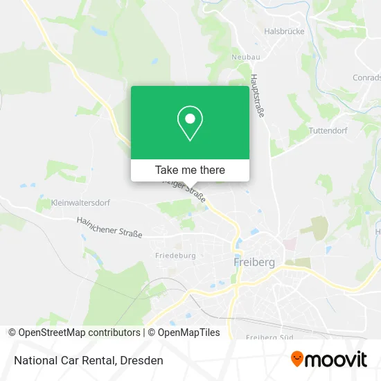 Карта National Car Rental