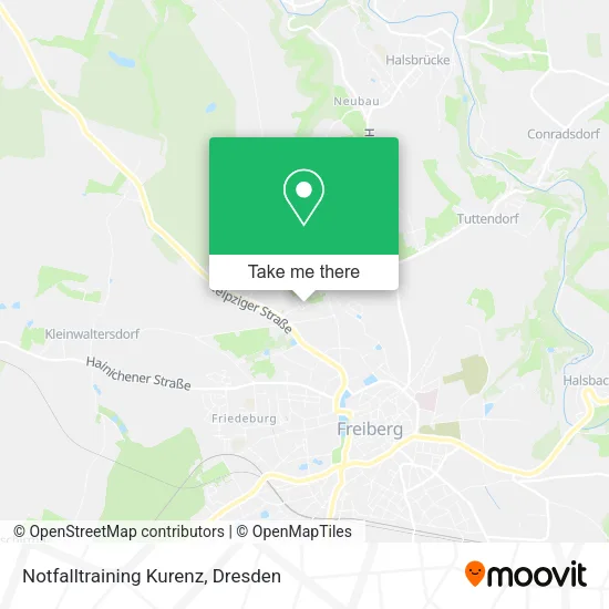 Карта Notfalltraining Kurenz