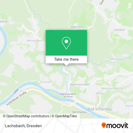 Карта Lachsbach