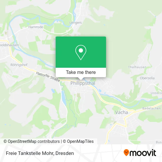 Карта Freie Tankstelle Mohr