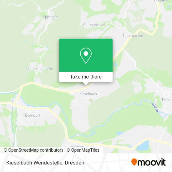 Карта Kieselbach Wendestelle