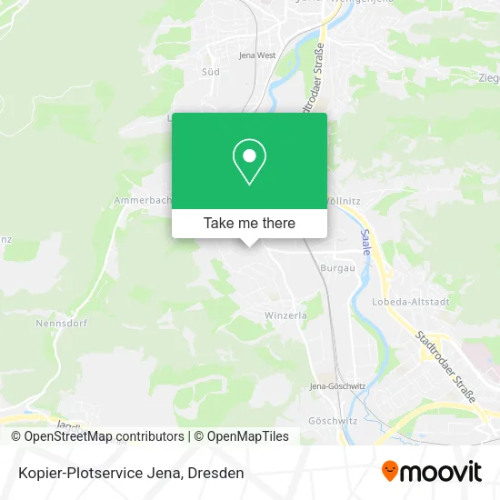Карта Kopier-Plotservice Jena