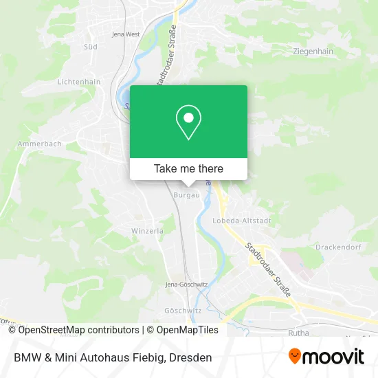 Карта BMW & Mini Autohaus Fiebig