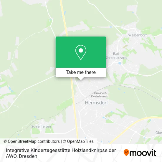 Integrative Kindertagesstätte Holzlandknirpse der AWO map