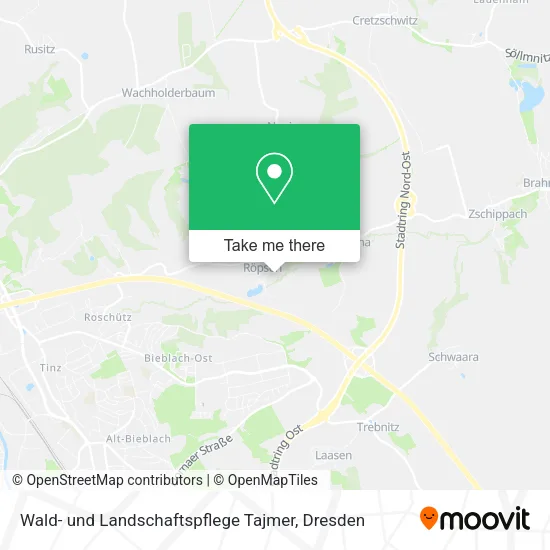 Карта Wald- und Landschaftspflege Tajmer