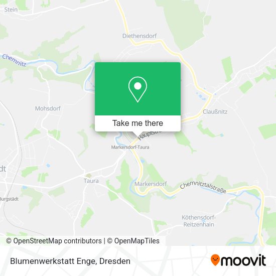 Карта Blumenwerkstatt Enge