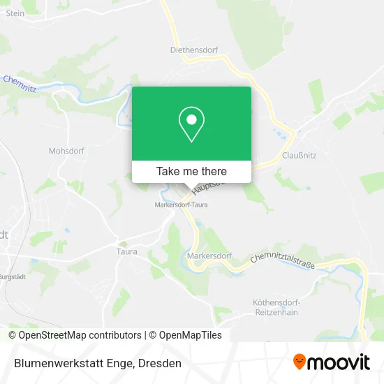 Карта Blumenwerkstatt Enge