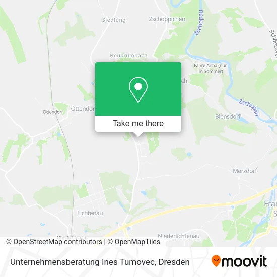 Карта Unternehmensberatung Ines Tumovec