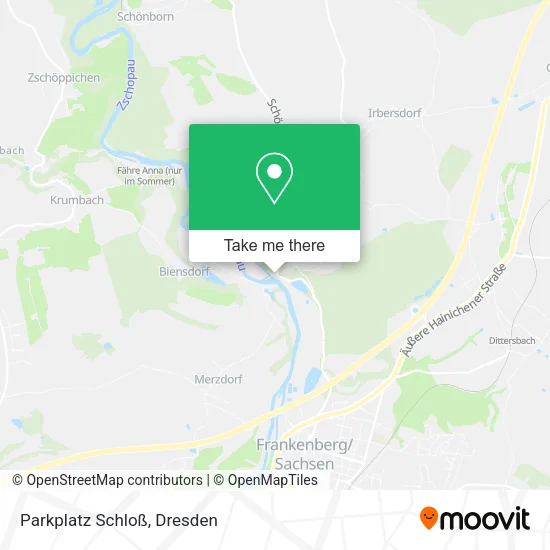 Карта Parkplatz Schloß