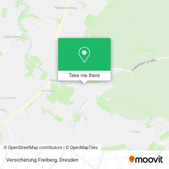 Карта Versicherung Freiberg