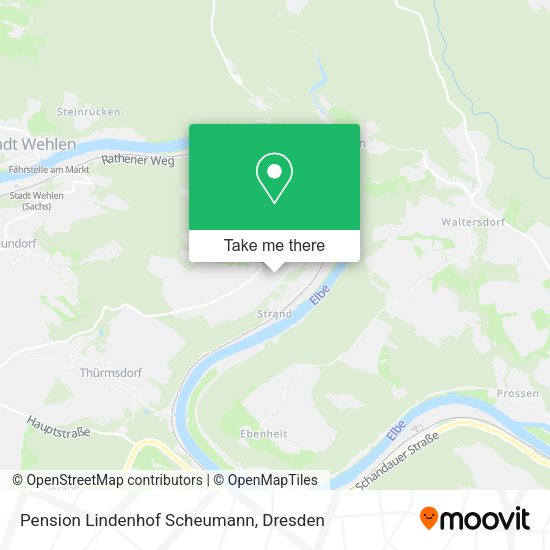 Карта Pension Lindenhof Scheumann