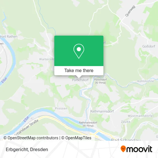 Карта Erbgericht