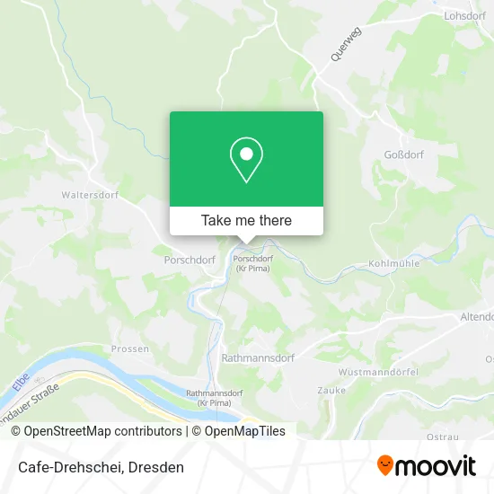 Карта Cafe-Drehschei