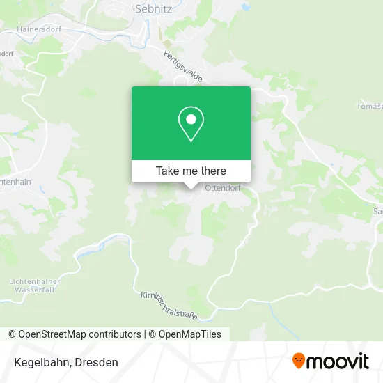 Карта Kegelbahn