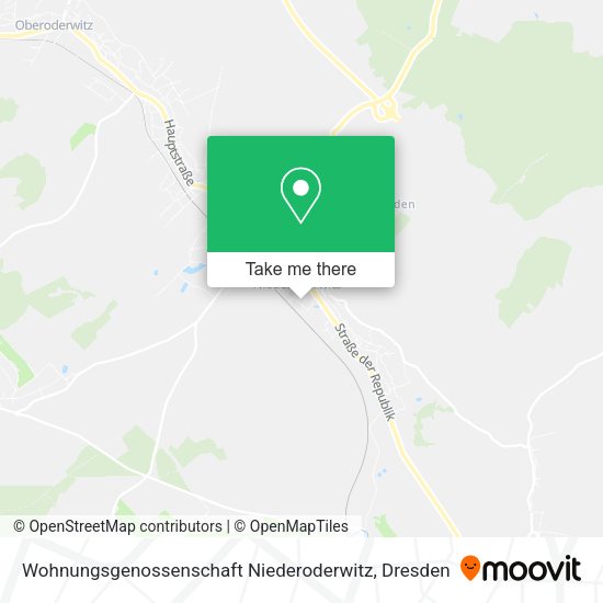 Карта Wohnungsgenossenschaft Niederoderwitz
