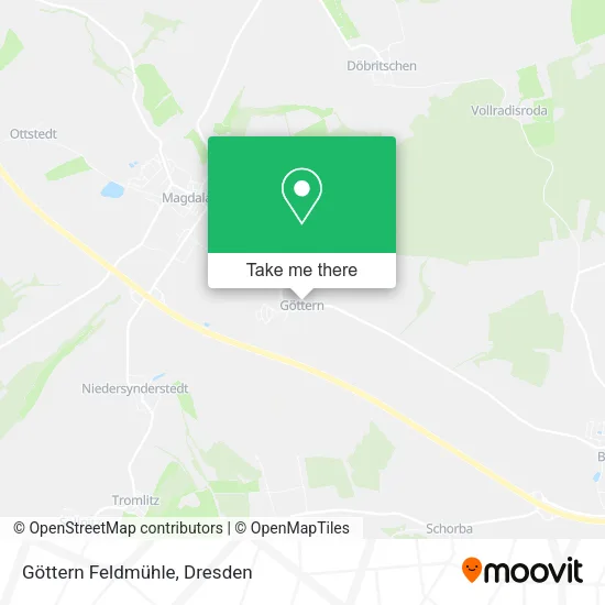 Карта Göttern Feldmühle