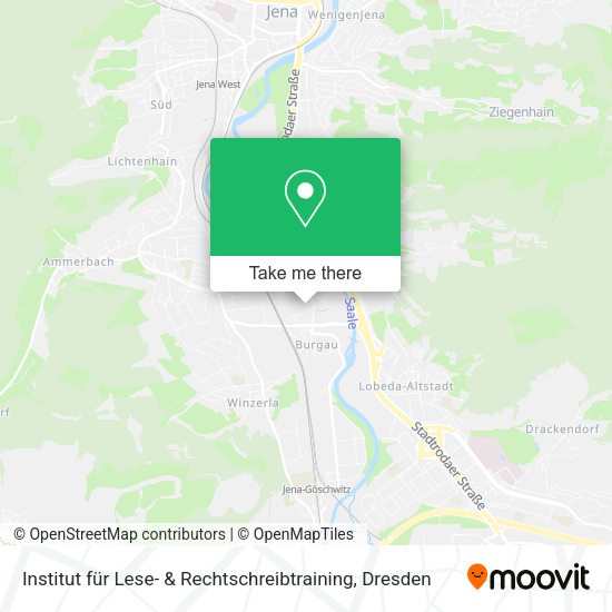 Карта Institut für Lese- & Rechtschreibtraining