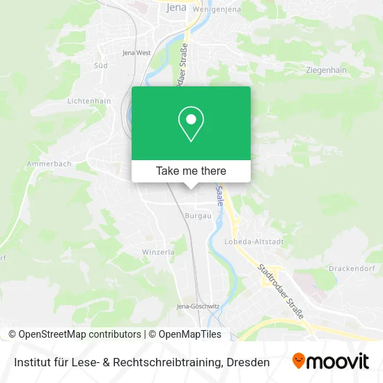 Карта Institut für Lese- & Rechtschreibtraining