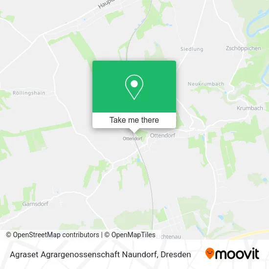 Карта Agraset Agrargenossenschaft Naundorf