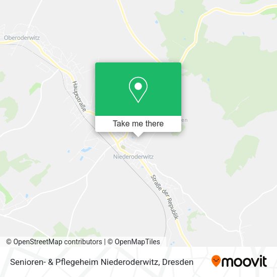 Карта Senioren- & Pflegeheim Niederoderwitz