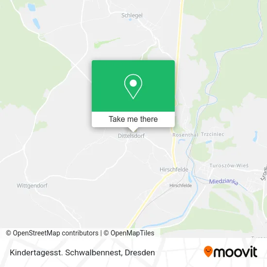 Карта Kindertagesst. Schwalbennest
