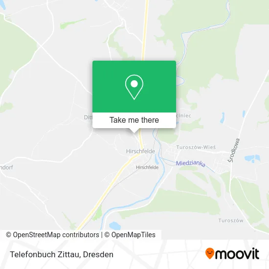Карта Telefonbuch Zittau