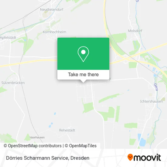 Карта Dörries Scharmann Service