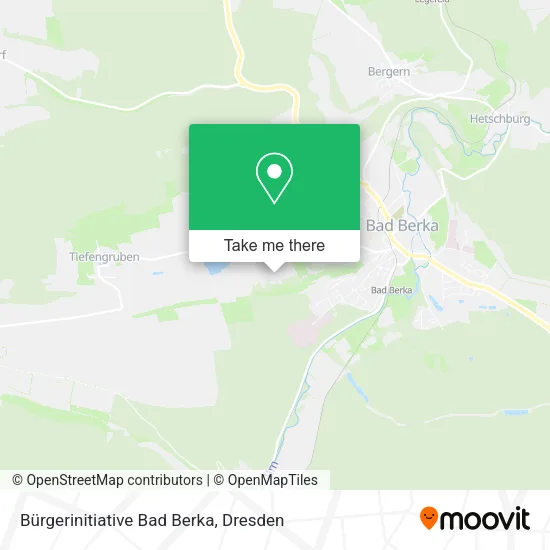Карта Bürgerinitiative Bad Berka