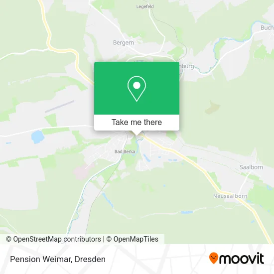 Карта Pension Weimar