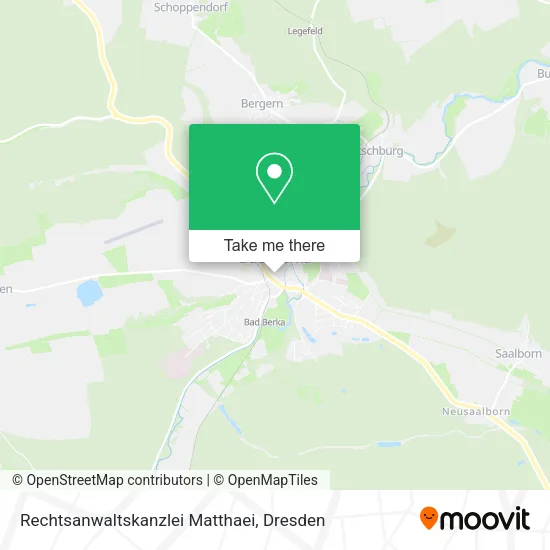Карта Rechtsanwaltskanzlei Matthaei