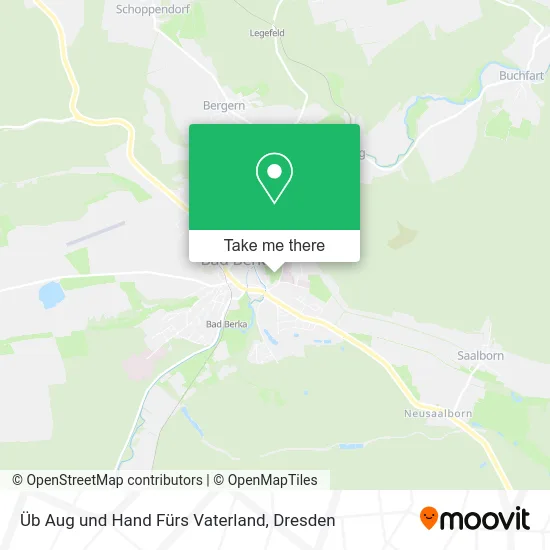 Карта Üb Aug und Hand Fürs Vaterland