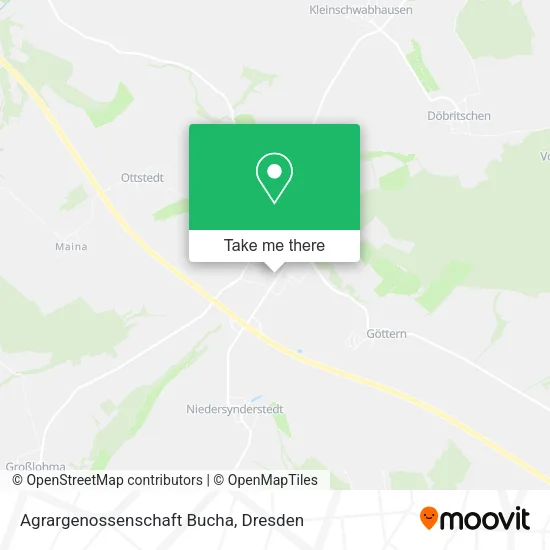 Agrargenossenschaft Bucha map