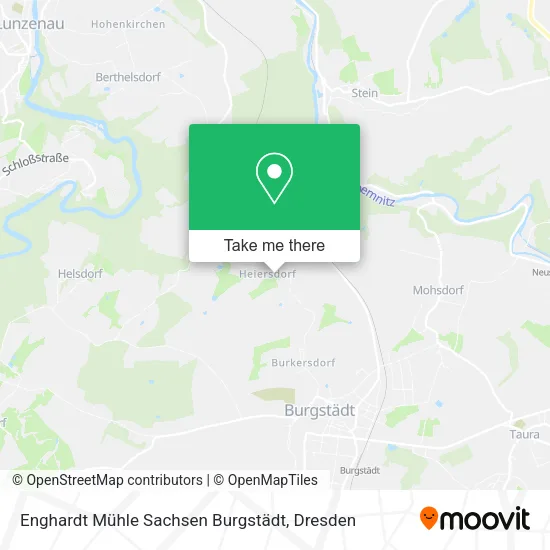 Карта Enghardt Mühle Sachsen Burgstädt