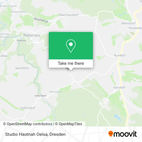 Карта Studio Hautnah Oelsa