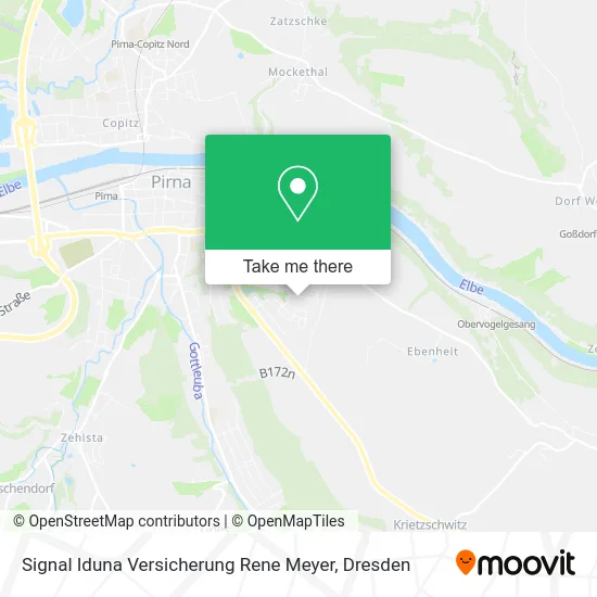 Карта Signal Iduna Versicherung Rene Meyer
