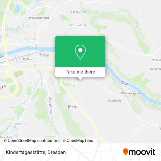 Карта Kindertagesstätte