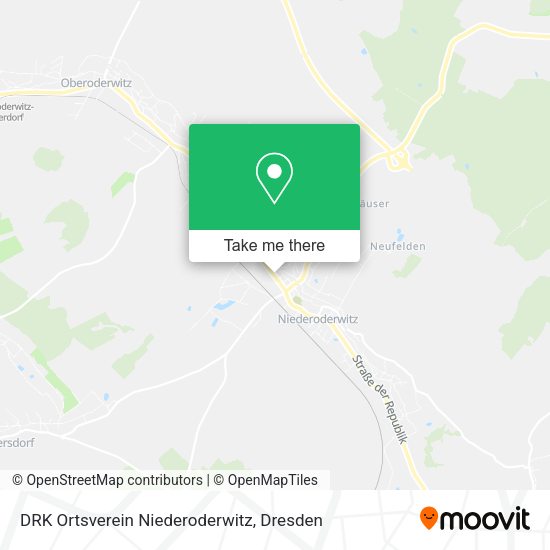 Карта DRK Ortsverein Niederoderwitz