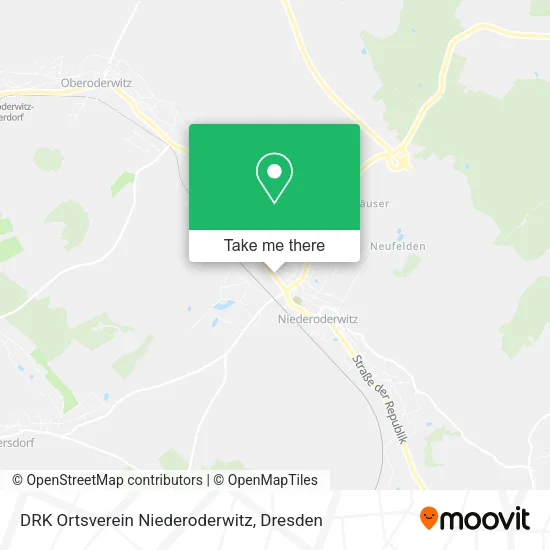 Карта DRK Ortsverein Niederoderwitz