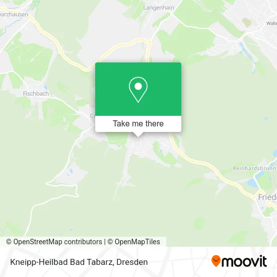 Карта Kneipp-Heilbad Bad Tabarz