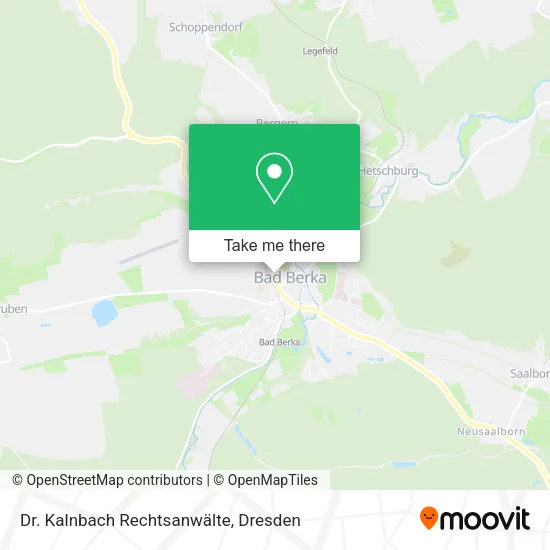 Карта Dr. Kalnbach Rechtsanwälte