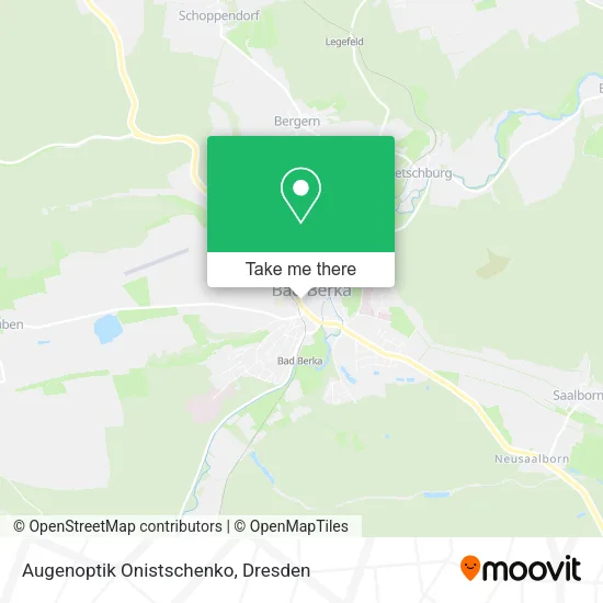 Карта Augenoptik Onistschenko