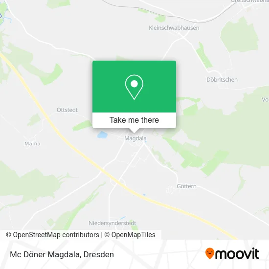 Карта Mc Döner Magdala