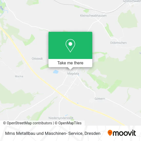 Карта Mms Metallbau und Maschinen- Service