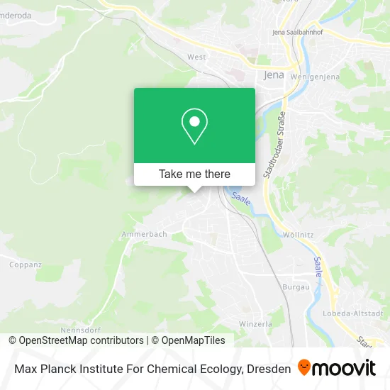 Карта Max Planck Institute For Chemical Ecology