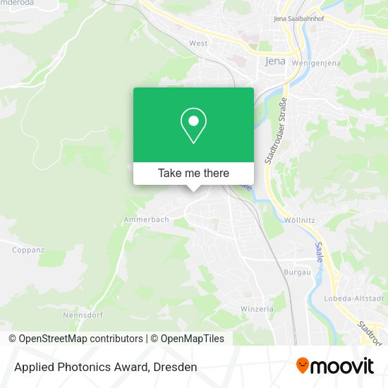 Карта Applied Photonics Award