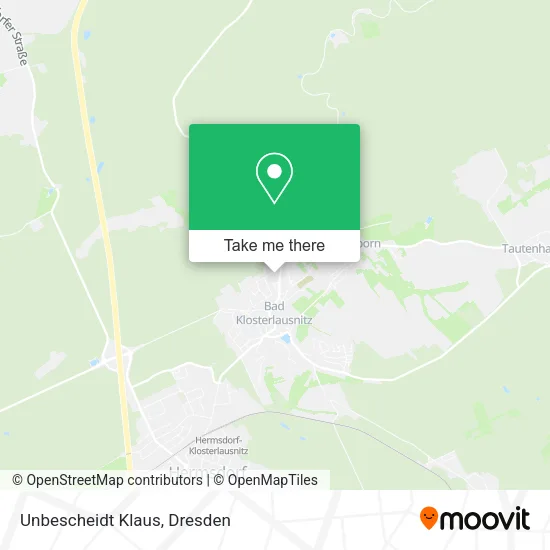 Карта Unbescheidt Klaus