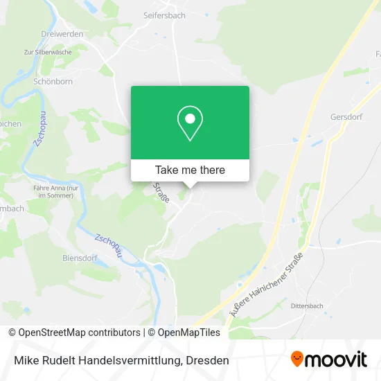 Карта Mike Rudelt Handelsvermittlung